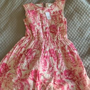 Brand new with tags. Gap girls pink floral dress.